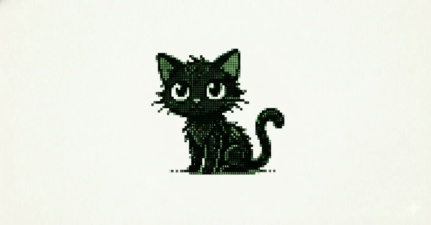 Pixel Cat Logo